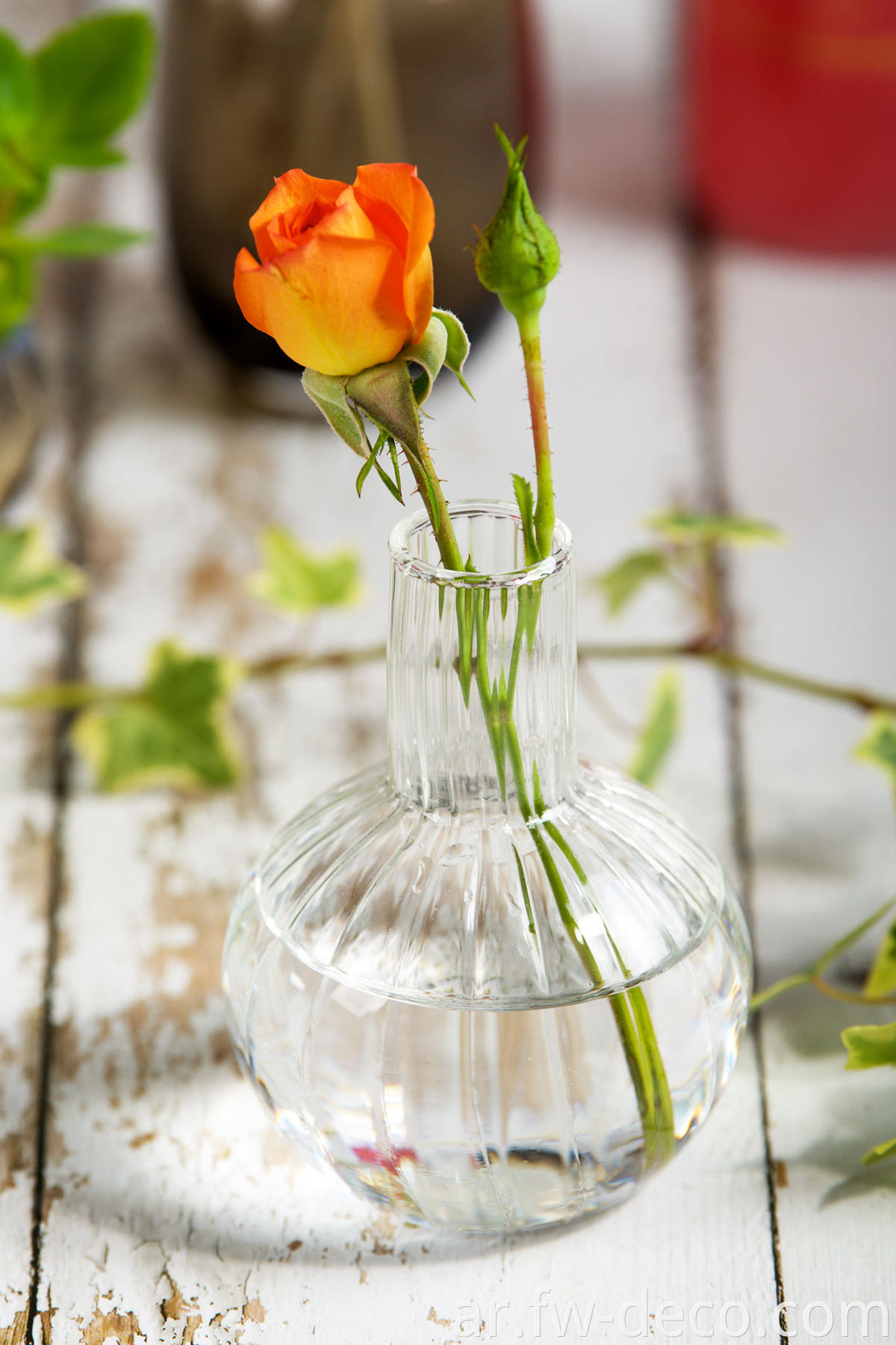 glass vase